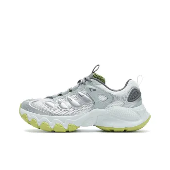 FILA TRUFFLE Cushioning Abrasion Resistant Breathable Low Top Running Shoes Men's Gray White