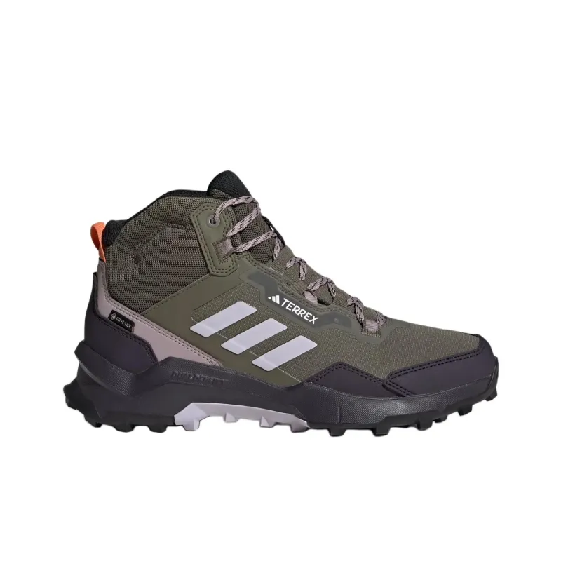 Adidas Terrex AX4 Gore Tex Olive Strata Silver Dawn Preloved Fig Women's-1