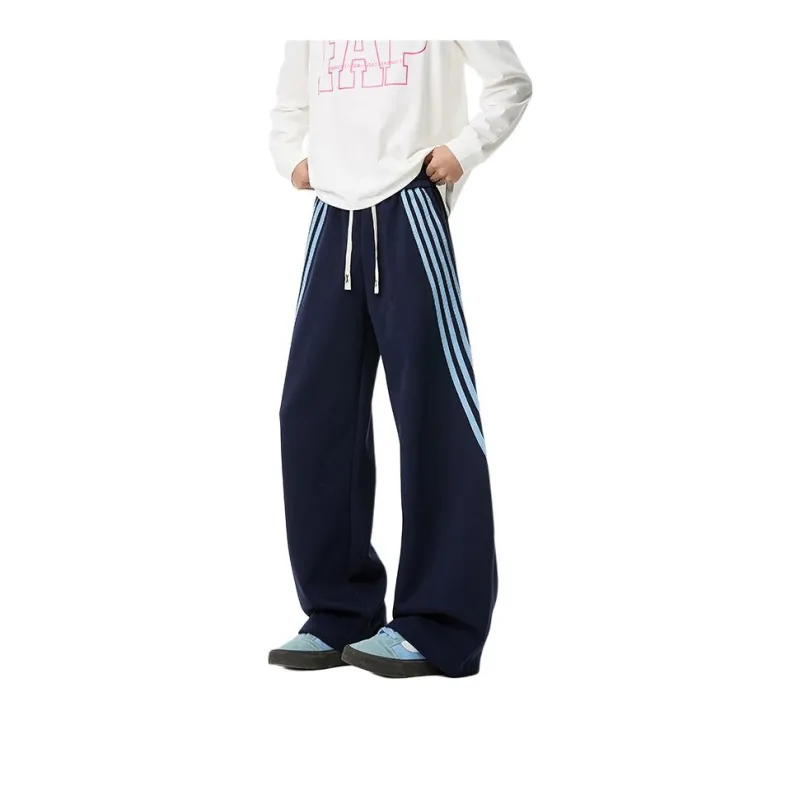LA'T.WEEKEND Knitted Sports Pants Unisex-4