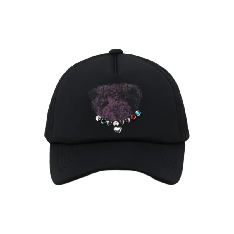 WE11DONE Stud embellished Cap-1