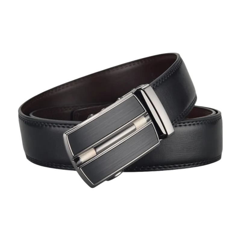 Yalu Split Laminated Leather Belts Men's 3.5CM-3