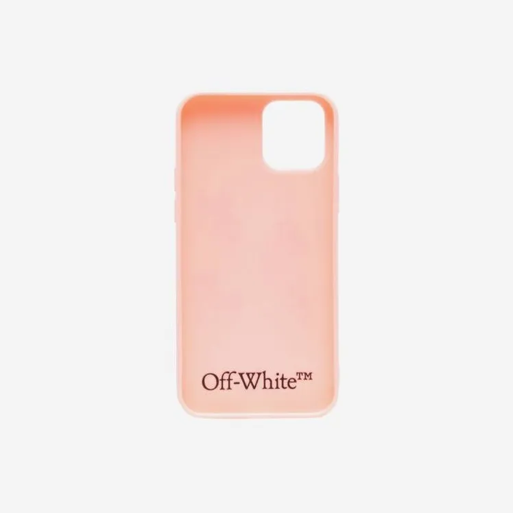 OFF-WHITE Suede Material Floral Arrow Phone Cases For IPhone 12 Refreshing-2