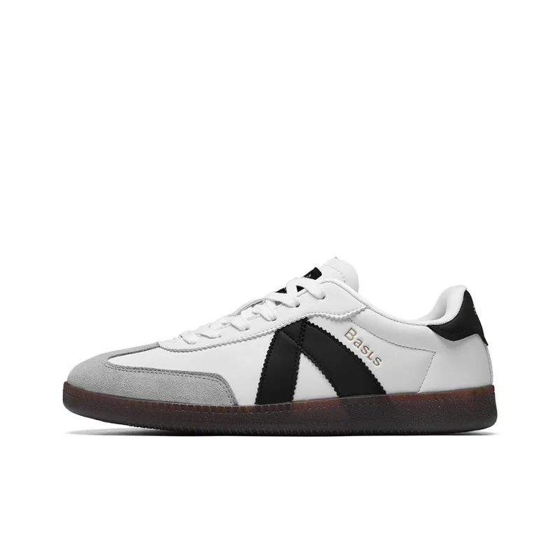 BASLS German Army Trainers Breathable Low Top Skateboard Shoes Unisex-6