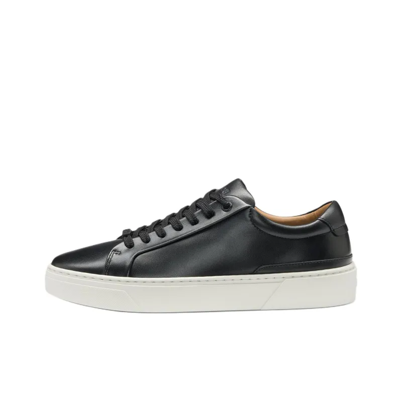 HUGO BOSS Low Top Skateboard Shoes Men's Black-0