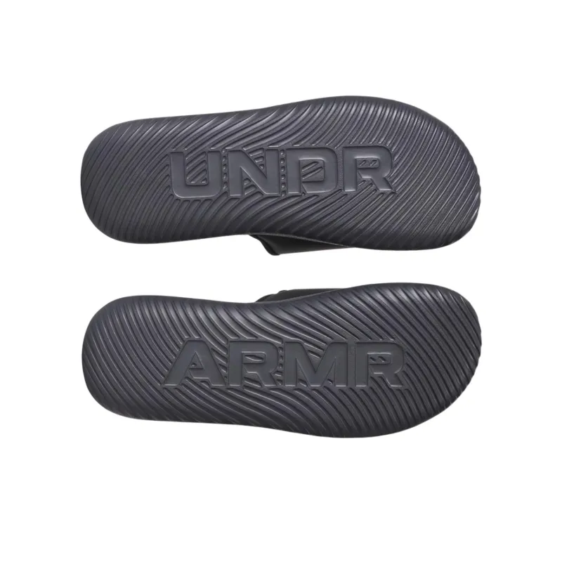 Under Armour Ignite Pro Slip Resistant Abrasion Resistant Slide Slippers Men's Black-3