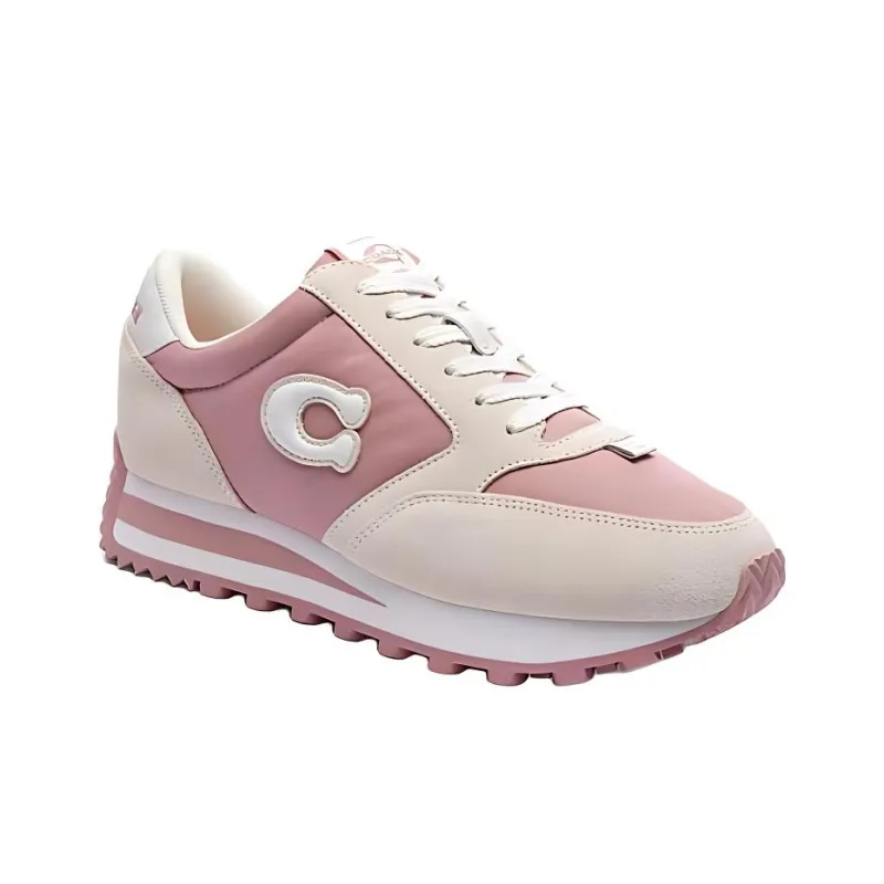 COACH Low Top Casual Shoes Women's Pink-2