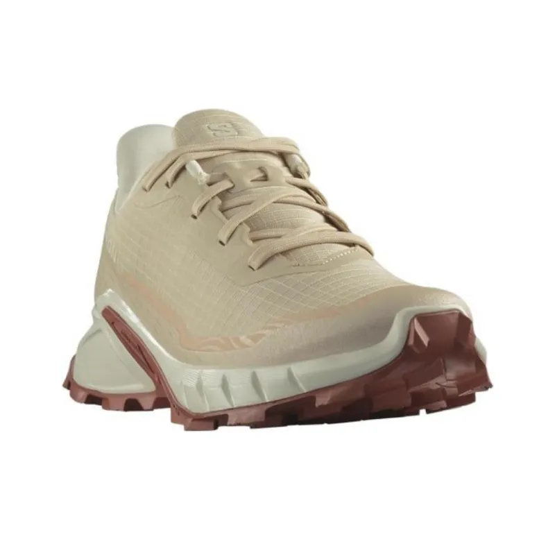 SALOMON ALPHACROSS 5 Anti-Slip Wear-Resistant Low-Top Running Shoes Women's Brown-1