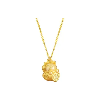 CARAT'S DIARY S999 Fine Silver Necklaces Women's