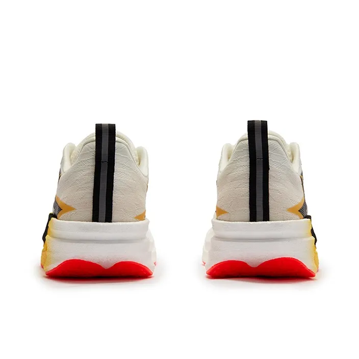 361° Flame 4MIX Running Shoes Unisex Low Top Feather White/Stamen Yellow-3