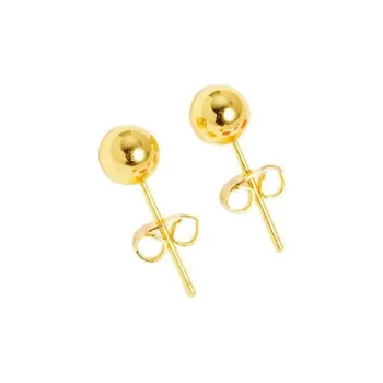NOME Gold Plated Copper Stud Earrings Women's