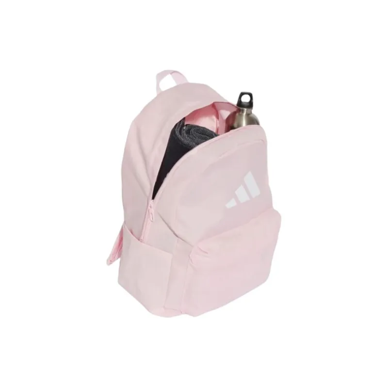 Adidas Polyester Backpack Women's Transparent Pink & White-2