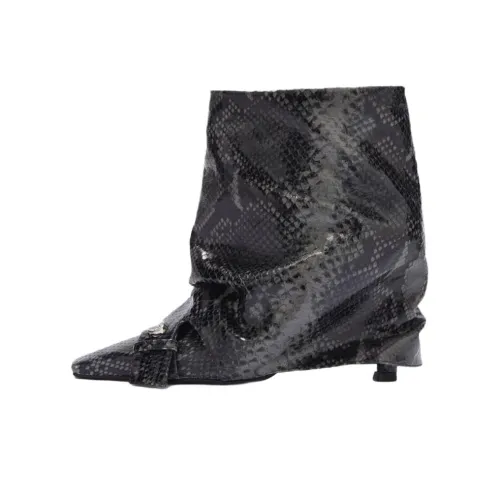 The Attico Juno Ankle Boots 9.5cm Women's Black
