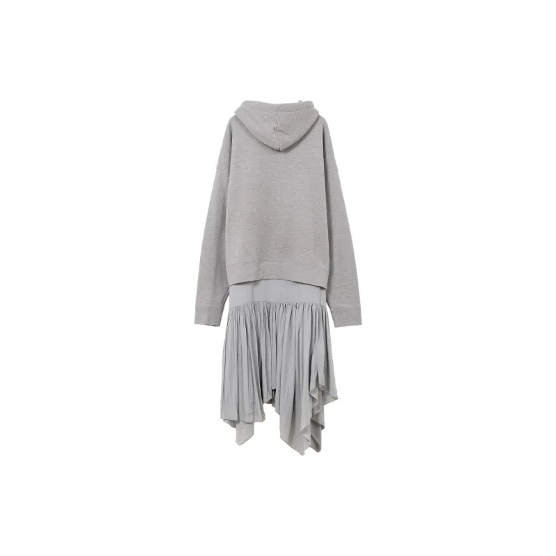 Maison Mihara Yasuhiro SS25 Long Sleeved Dress Women's Gray-1