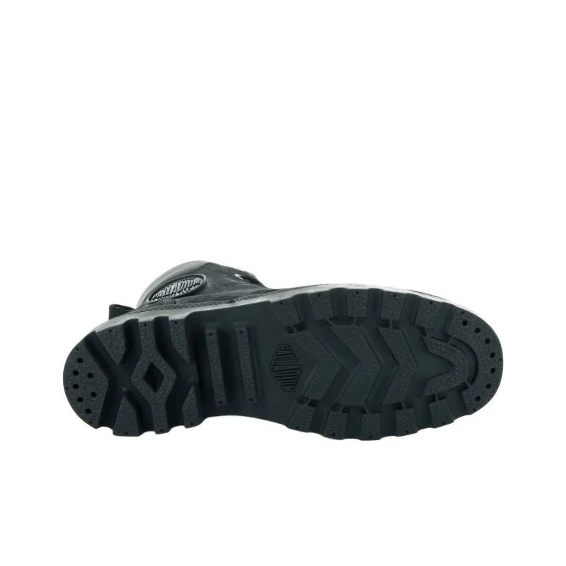 Palladium Pampa Waterproof Cushioning Short Outdoor Boots Unisex Black-5