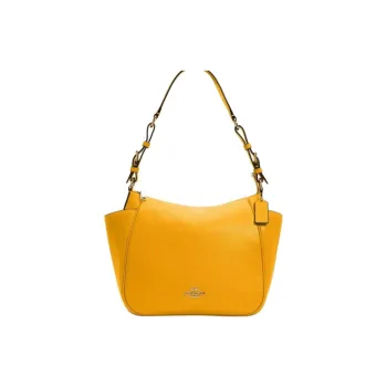 COACH Rori Leather Portable Crossbody Bag Shoulder Bag Women's Bright Yellow