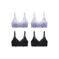 4 Pack (Black+Black+Gray Blue+Gray Blue)