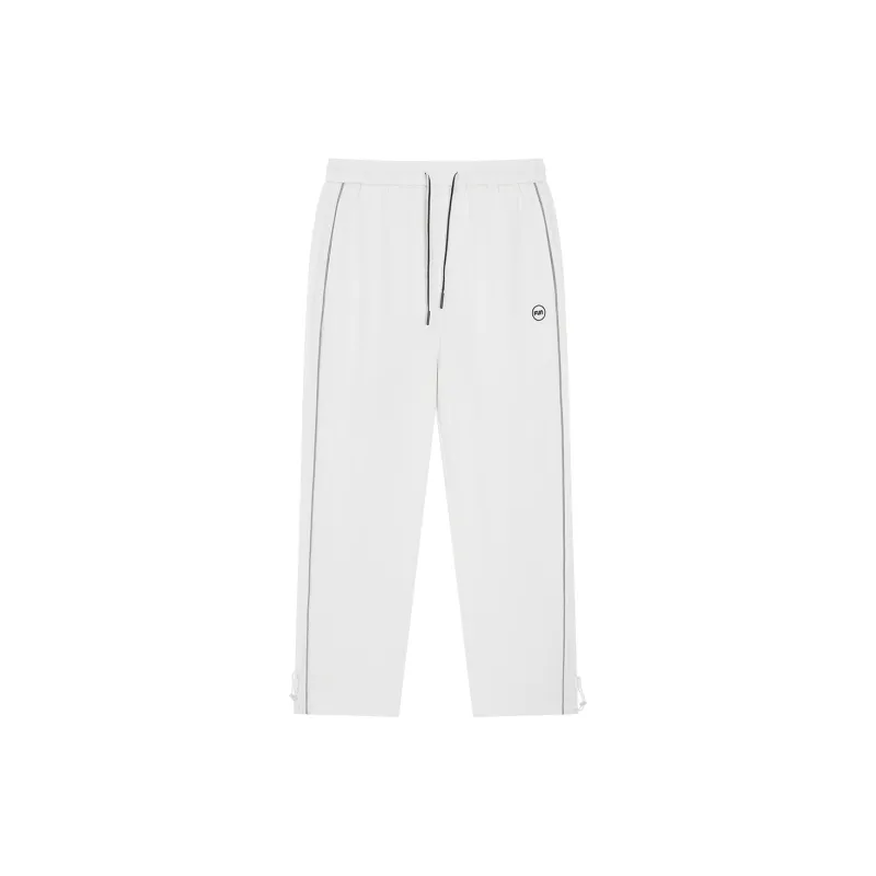 FUN Knitted Sports Pants Men's White-0