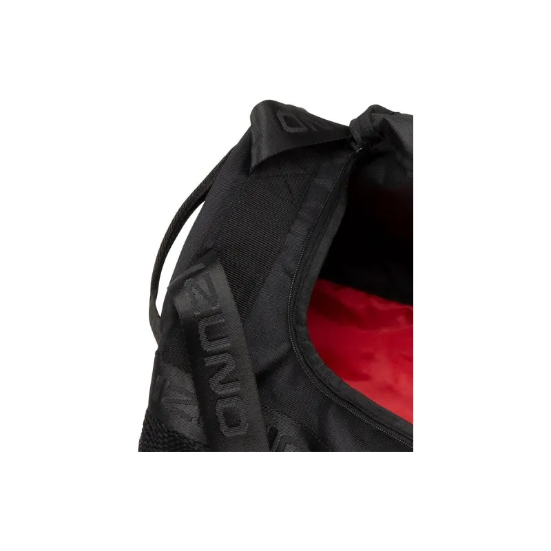 Mizuno Polyester Portable One Shoulder Backpack Unisex Black-3