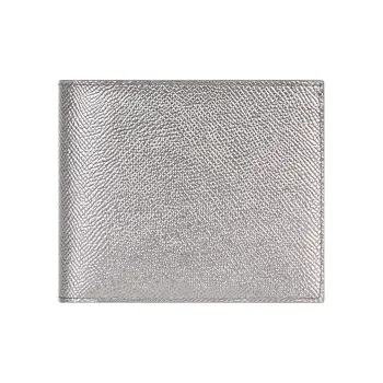 GIVENCHY Givenchy Bag Collection Cow Leather Wallet Unisex Silver