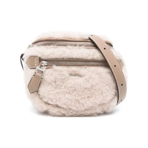MaxMara Wool Fanny Pack Women's Beige