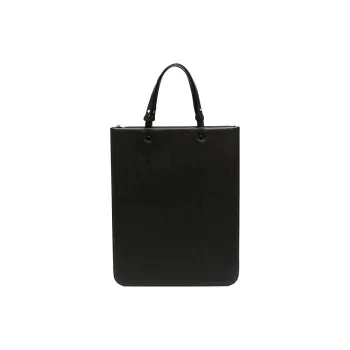 Maison Margiela Leather Tote Bag Shopping Bag Handbag Men's Black
