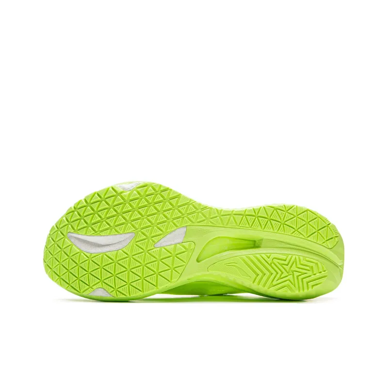 LINING Wugui 5S 5.0 Running Shoes Men Low Top Neon Yellow Green-6