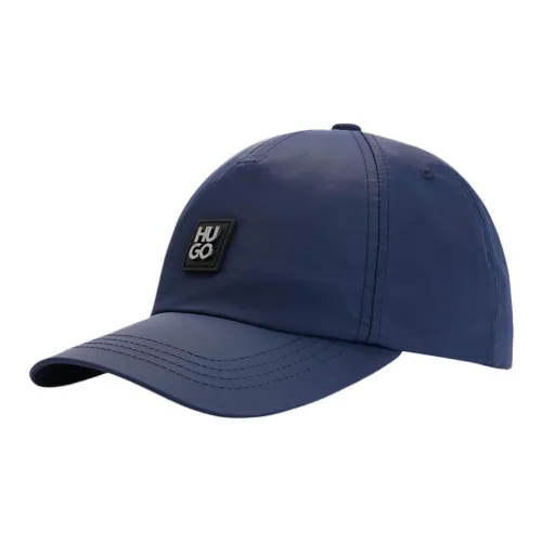 HUGO BOSS Nylon, Polyamide, Fishnet, 100% Cotton Baseball Caps Women's Dark Blue