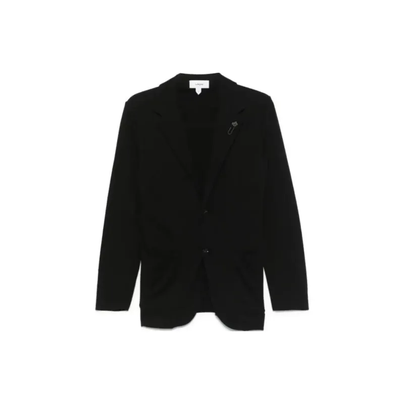 LARDINI Brooch detail Blazer-0