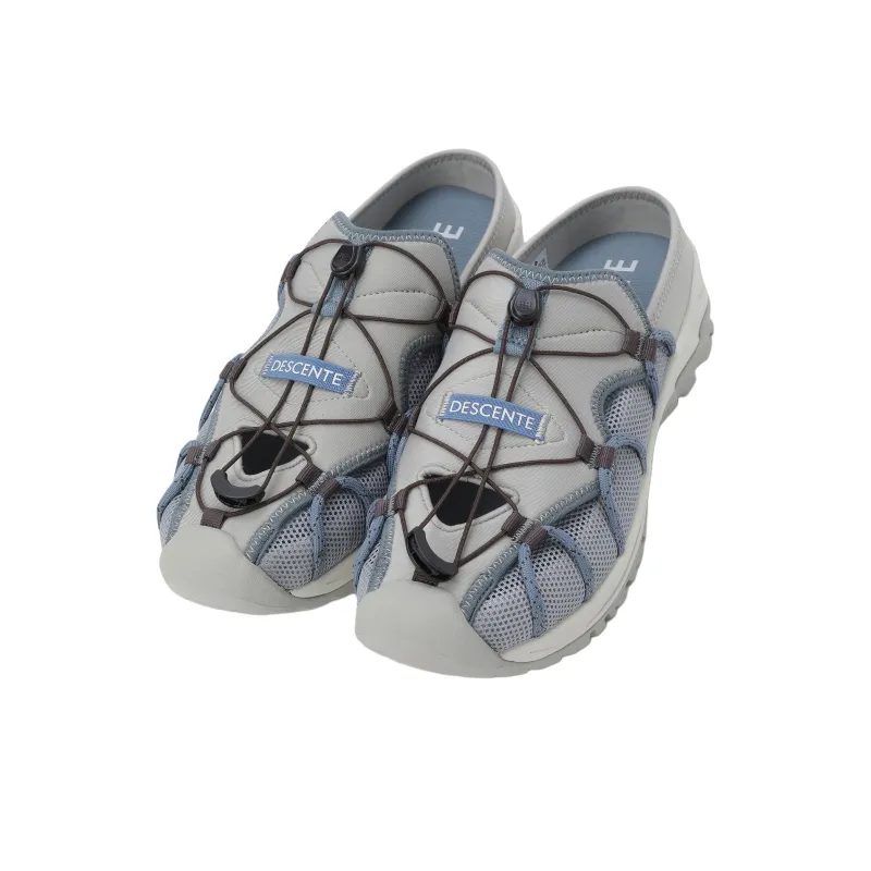 DESCENTE URBAN T450 V2 Anti Slip Wear Resistant Low Top Casual Shoes Unisex Gray-1