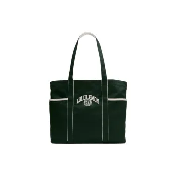Lululemon Canvas One Shoulder Handbag Regular Unisex Green