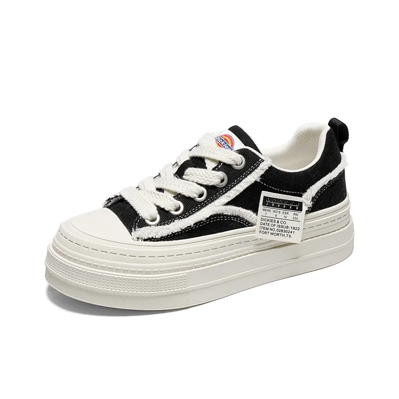 Dickies Low-Top Skateboard Shoes Women's Black-1