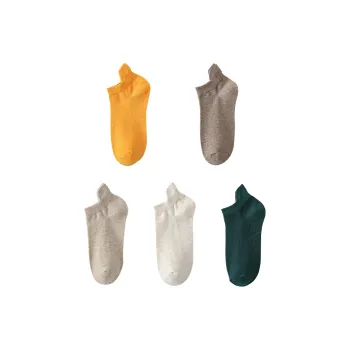 Cotton Gene No Show Socks Men's Combo Set