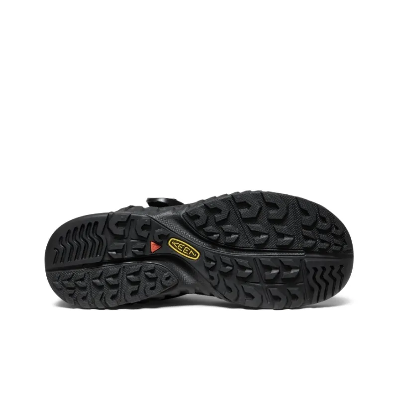 KEEN Hoodzerra Abrasion Resistant Breathable Low Top Casual Shoes Unisex Black-4