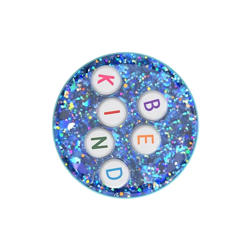 PopSockets Phone Stands Slide Sparkling Declaration, Detachable-1
