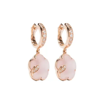 Pasquale Bruni 18K Rose Gold Petit Joli Lunaire Diamond Earrings