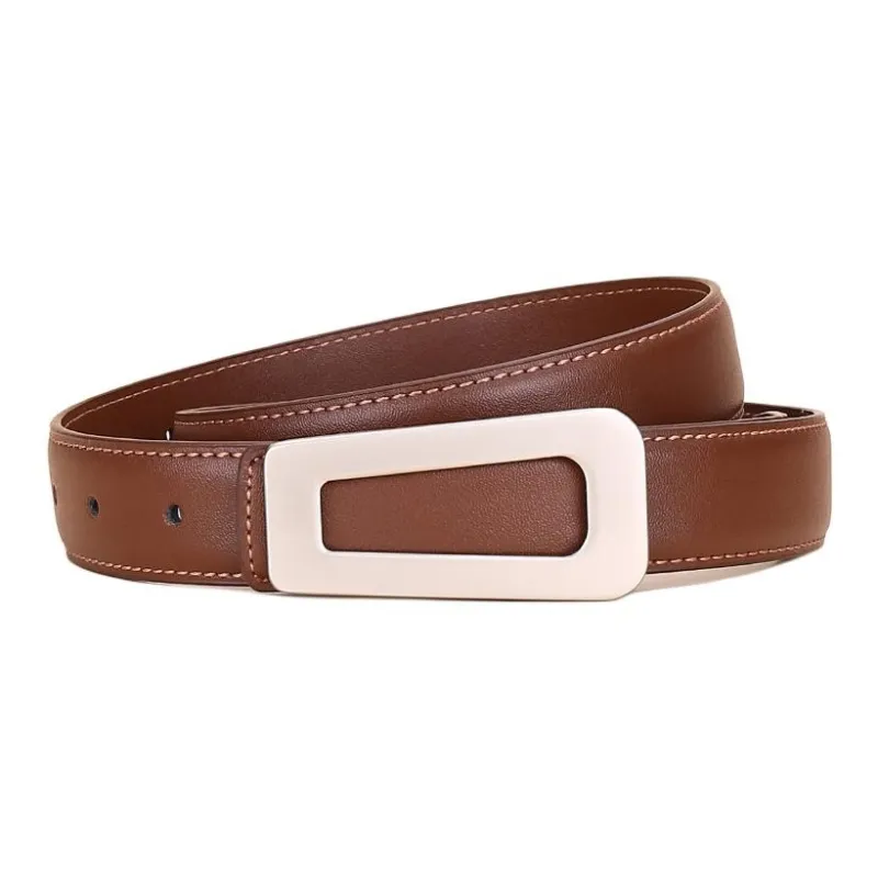 TUCANO Cow Split Leather Leather Belts Women's 2.8cm-6
