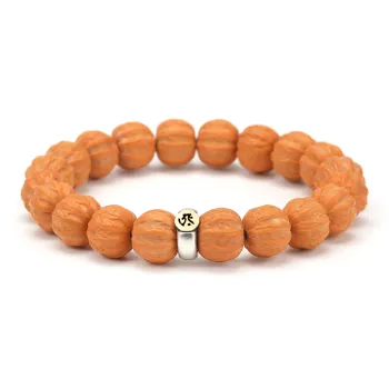 Tanner Monkey Head Walnut Bracelets Unisex