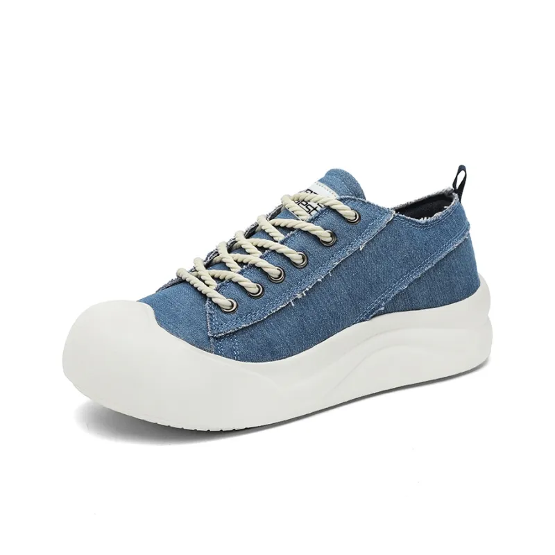 JEANSWEST Trendy Sports New Fashion Big Head Shoes Breathable Low Top Casual Shoes Unisex High End Shoe Box Men's-1