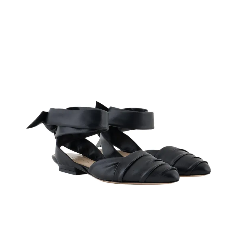 AMANI D'Orsay Chunky Heel High Heels 3.5cm Women's Black-2