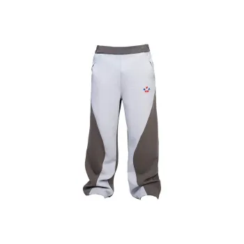 VINKID ORGANIZATION Knitted Sweatpants Unisex Gray