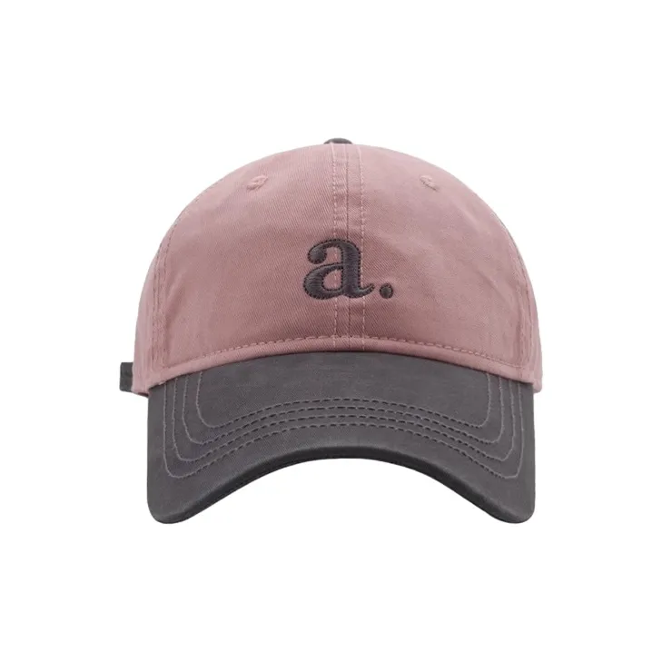 FREE RABBITⅡ Korean Style Versatile Soft Top Accentuates Small Face Baseball Caps Unisex-4