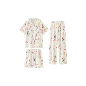 DanceBees Pajama Set Women's Image Color