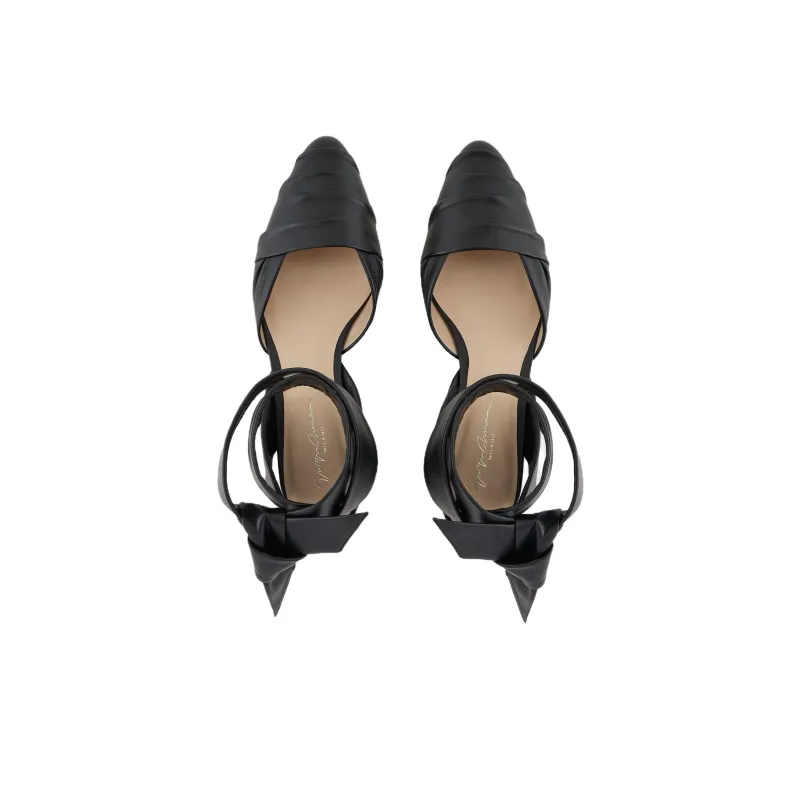 AMANI D'Orsay Chunky Heel High Heels 3.5cm Women's Black-3