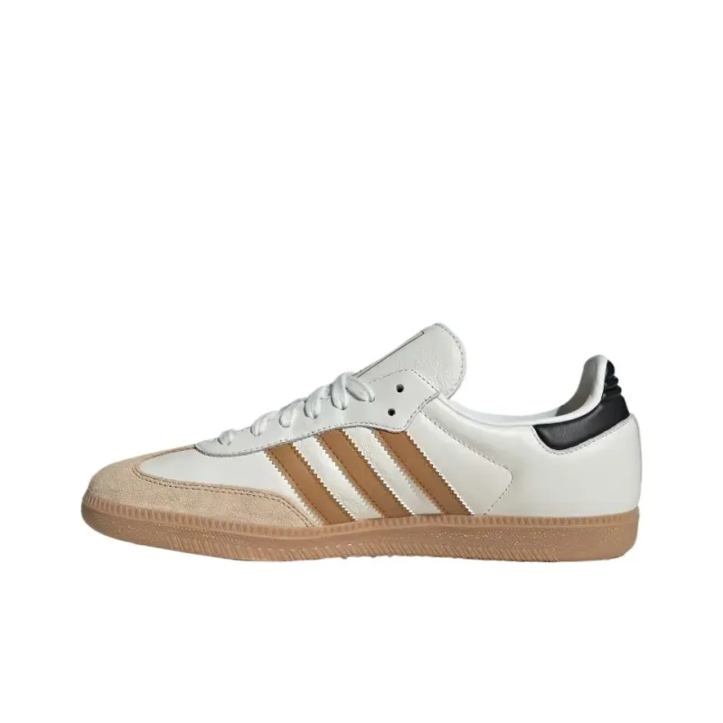Adidas Samba OG Low Top Skateboard Shoes Men's Dark Brown-1