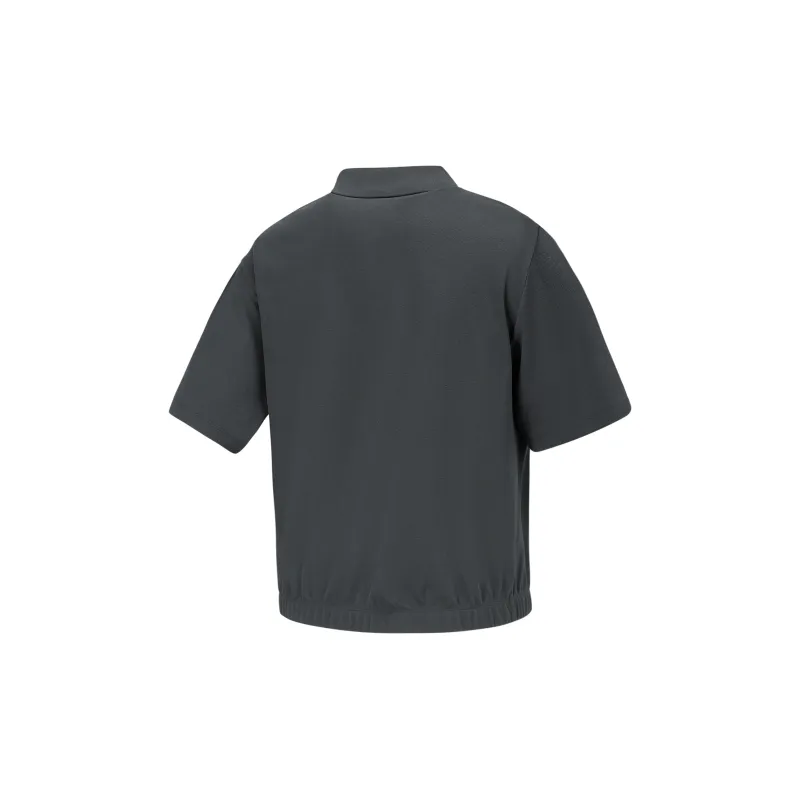 Skechers Polo Shirt Women's Volcano Gray-1