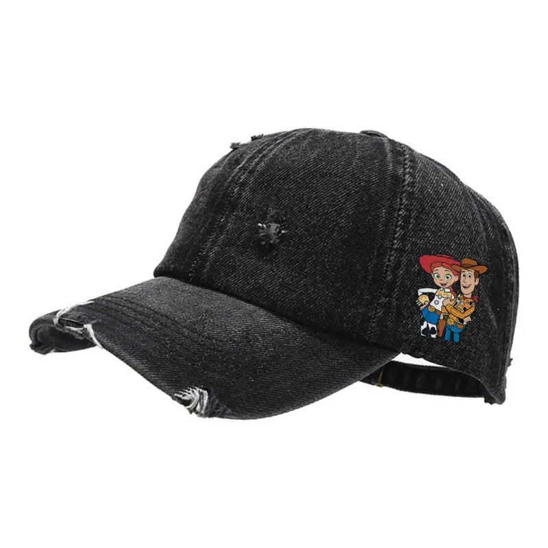 Disney Denim Baseball Caps Unisex-2