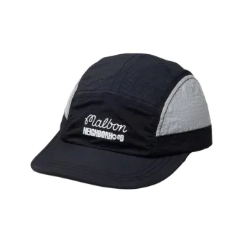 NEIGHBORHOOD x Malbon Golf   Baseball Caps Unisex Black
