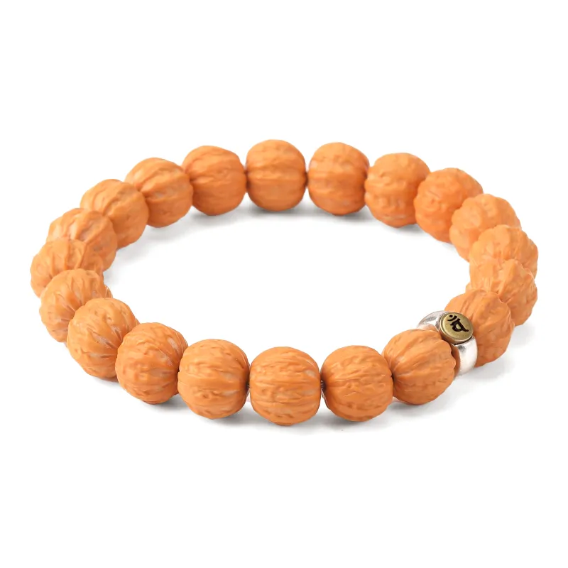 Tanner Monkey Head Walnut Bracelets Unisex-11