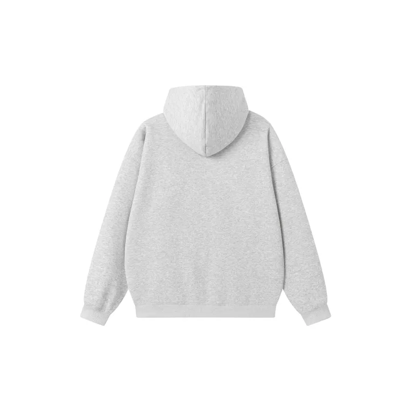 Qnxeey Sweatshirt Unisex Burgundy-12