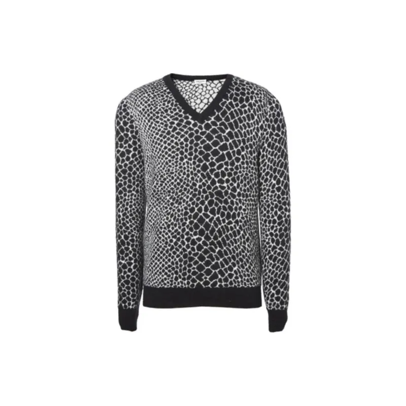 SAINT LAURENT Knitwear Men's Black-0